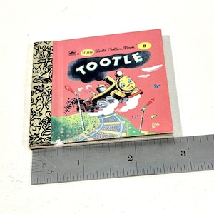 Vintage Miniature Tootles Book: Little Golden Book Series