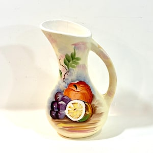 Vintage Mini Pitcher: Still Life Design, Ucagco Japan, Mid-Century, Decorative Art