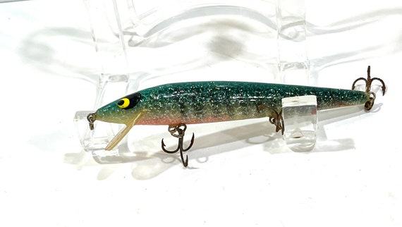 Vintage Lure, Long Bomber, Shallow Runner, Fishing Lure, Great Colors, 3  Triple Hooks, 5 Inches, Fishing Tackle, Jerkbait Lure, Gift Idea 