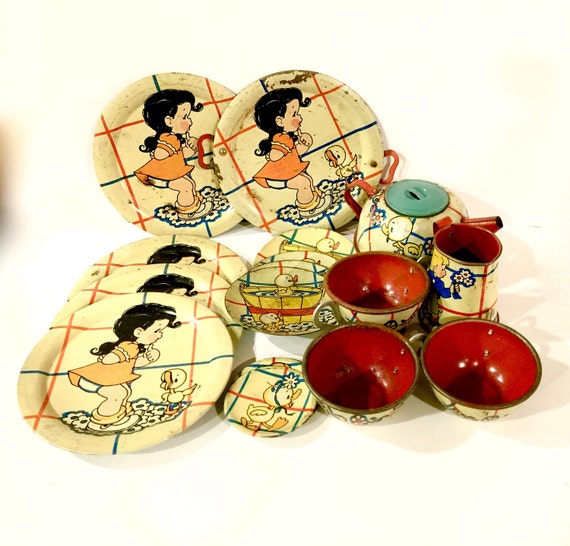 bath time tea set