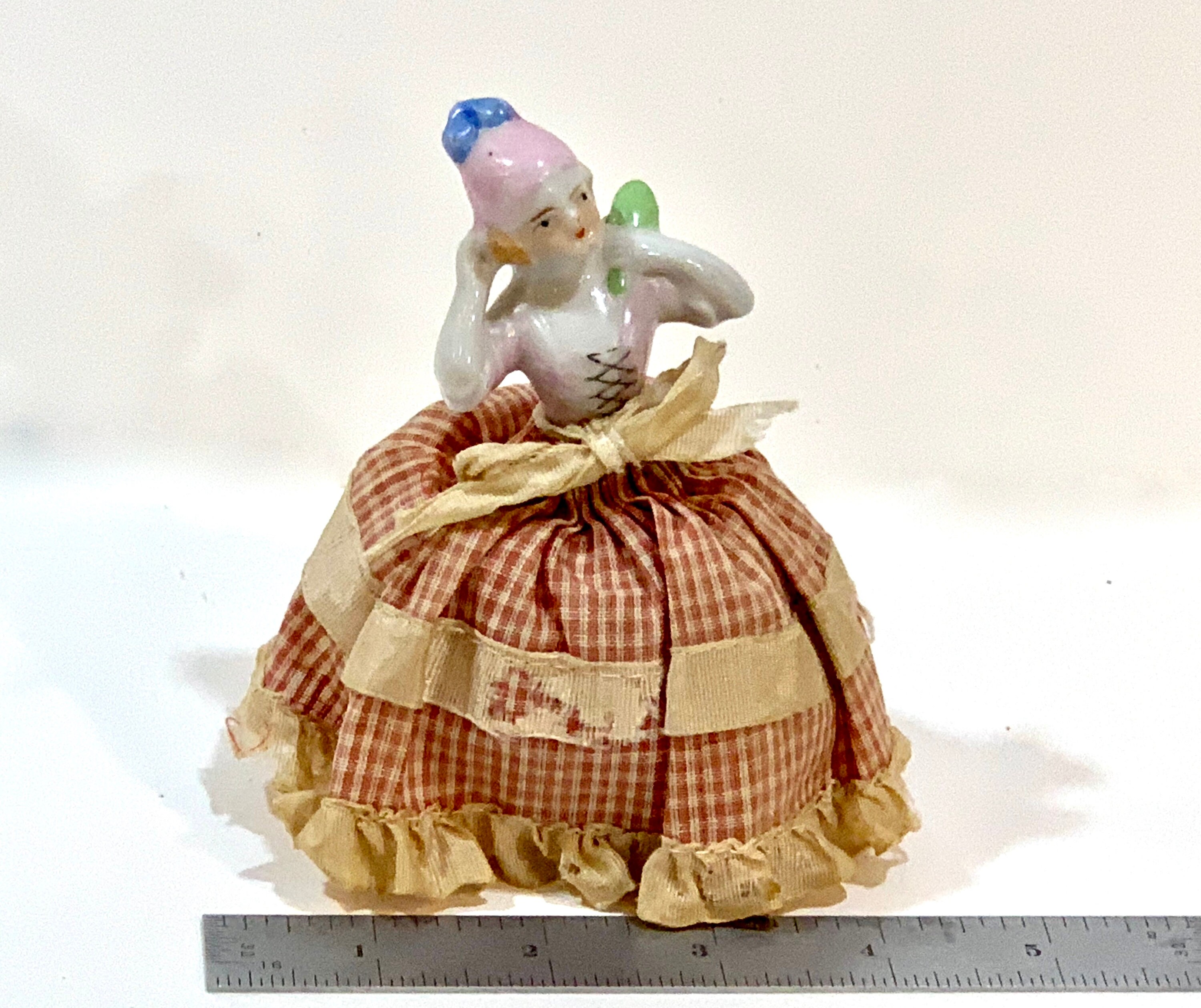 Vintage Half Doll Pin Cushion Doll Made in Japan Mid Etsy