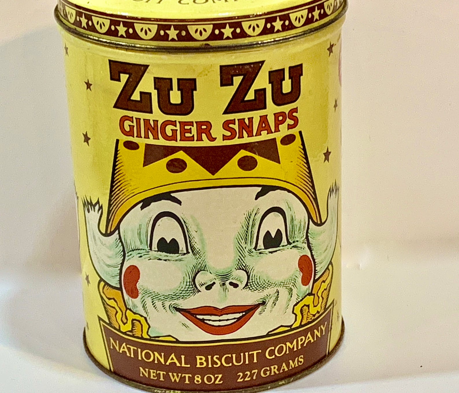 Vintage Zu Zu Ginger Snaps Clown Cookie Tin National Biscuit Etsy