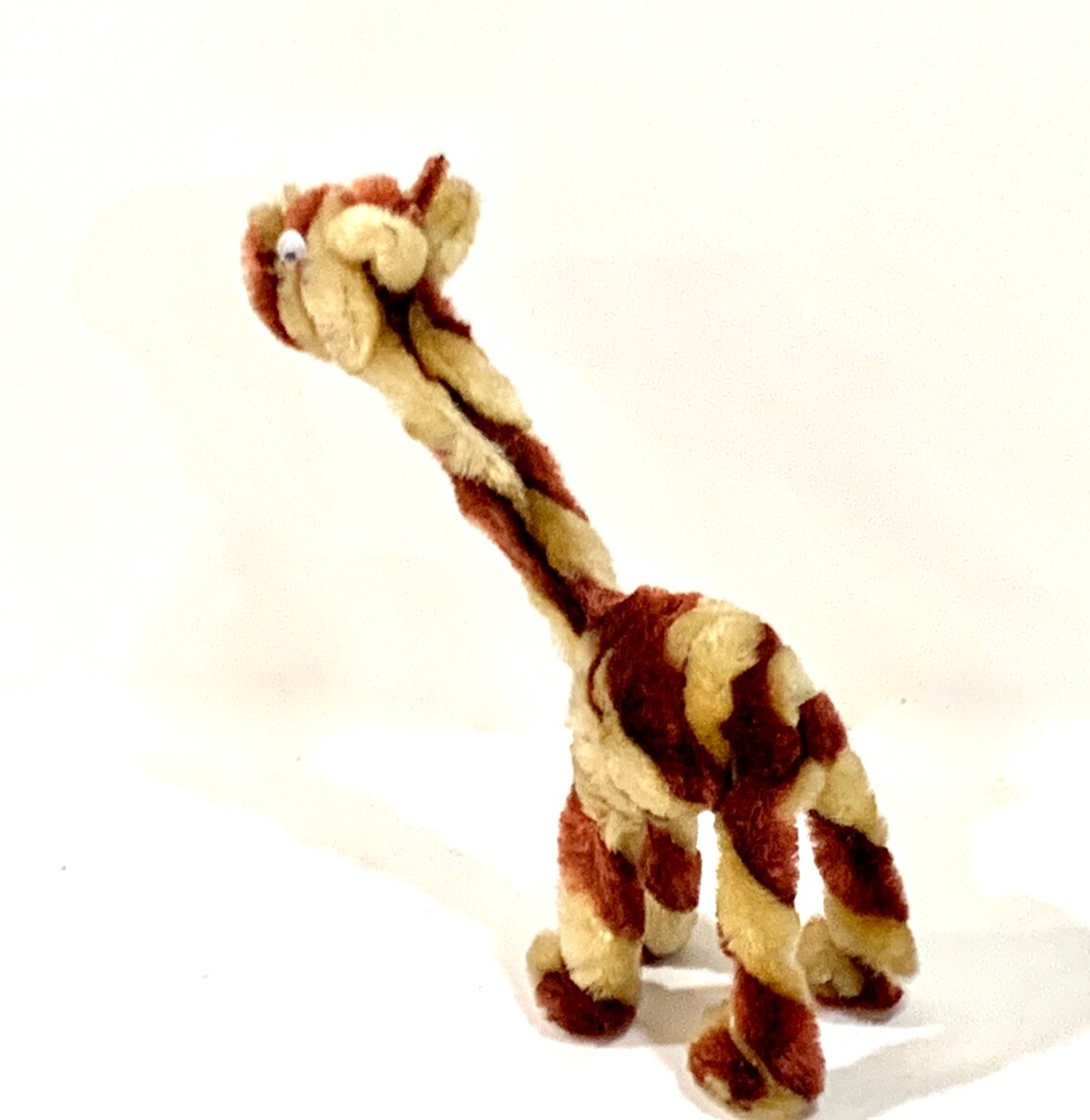 Vintage Giraffe Pipe Cleaner Animal Wiggly Eyes Chenille Etsy