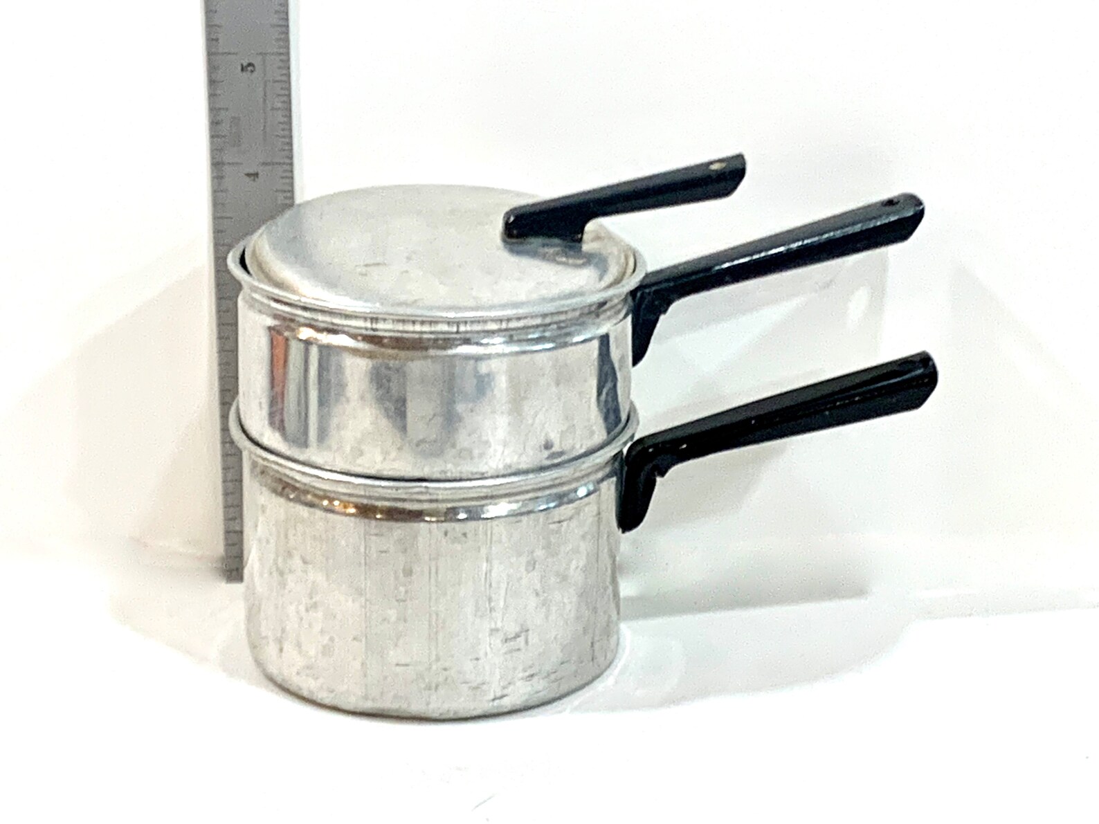 Vintage Toy Kitchen Set Pots and Pans Metal Handle Utensils Etsy