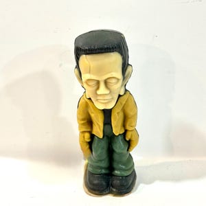 Désodorisant vintage Frankenstein : 1986, décoration d&#39;Halloween à la cire de sorcier