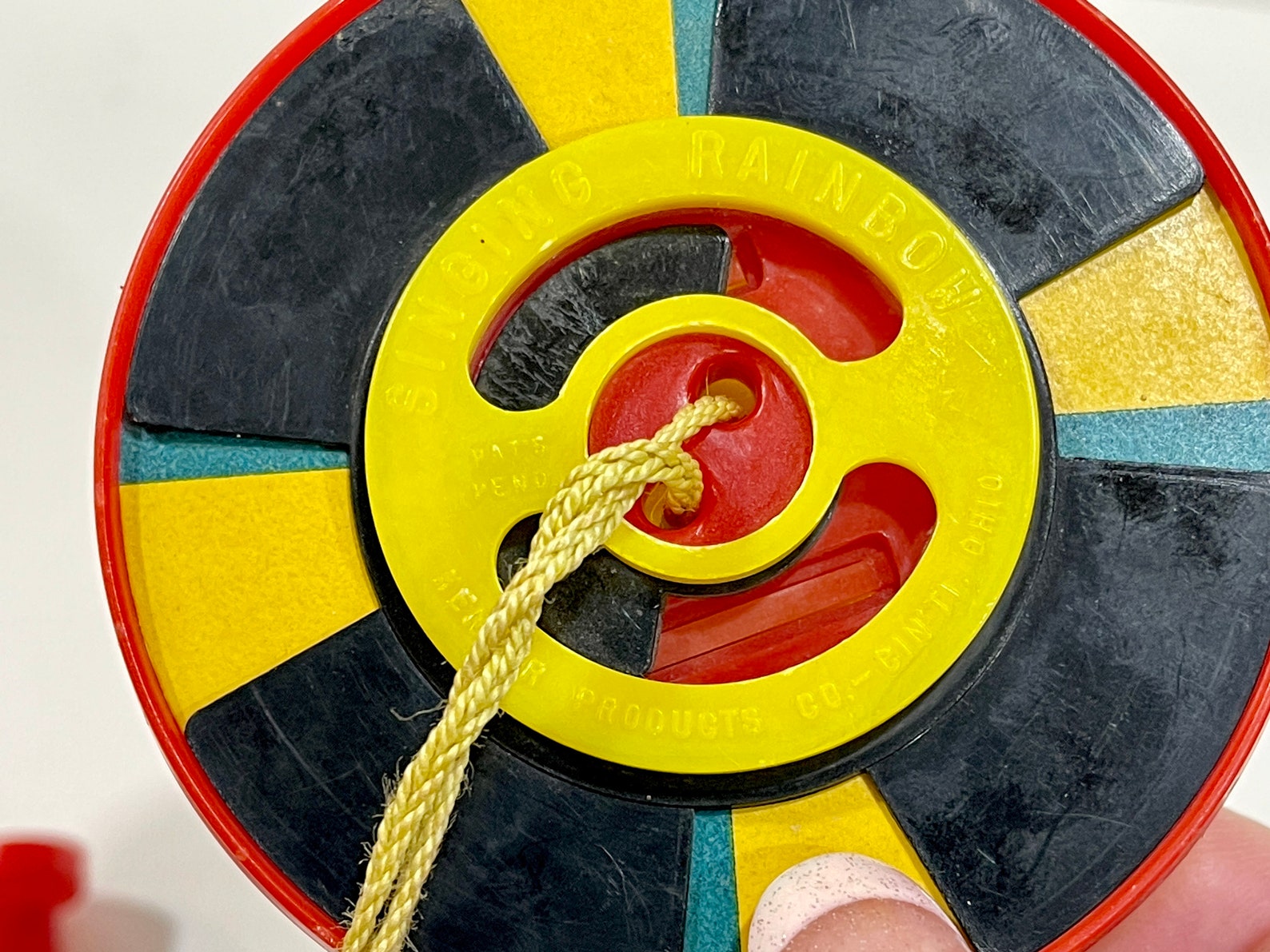 Spinning String Toy Whirligig Spinner Kenner Toy Mid Etsy