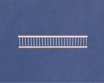 Kit de barandilla para casa de muñecas victoriana a escala 1:24
