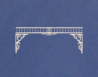 Miniature chantournée pour maison de poupée à l'échelle 1:24