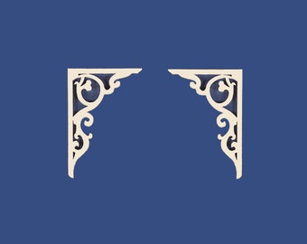 1:12 Scale Victorian Dollhouse Miniature Bracket