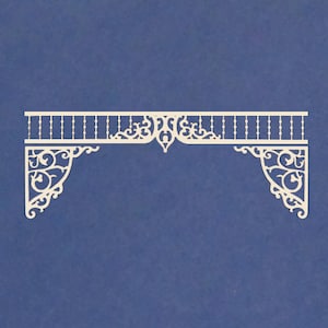 1:24 Scale Dollhouse miniature fretwork