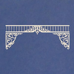 1:12 Scale Dollhouse miniature fretwork