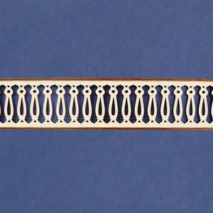 1:12 Scale Victorian Dollhouse Railing