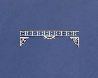 1:12 Scale Dollhouse miniature fretwork