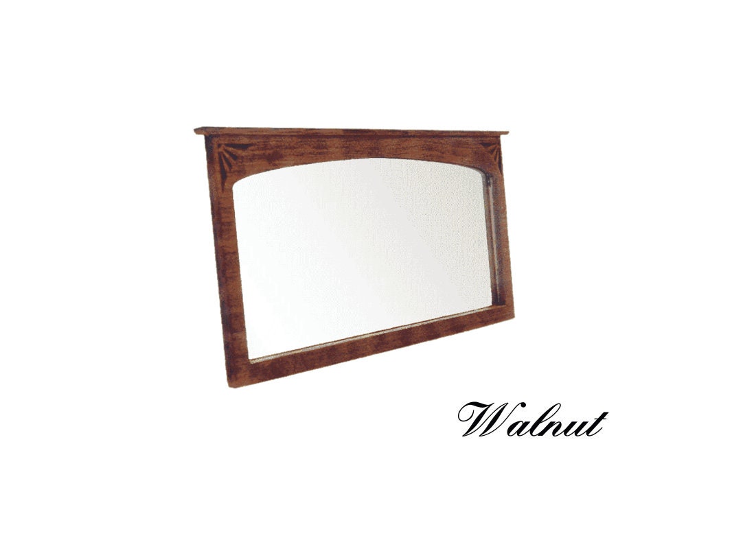 1:12  Scale Dollhouse miniature wall  mirror - Artisan made