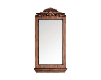 1:12  Scale Dollhouse miniature wall mirror