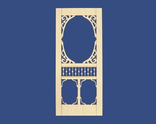 Victorian Dollhouse Wood Works Traliccio Da Parete Scala 1:24 - Giardino In Miniatura In Legno