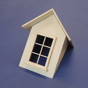 Dollhouse Miniature 1:12 Roof Dormer