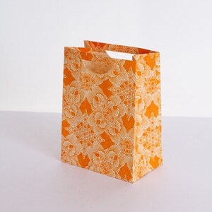 New Style Large Size Orange Gift Box Gift Bag Dust Bag Party