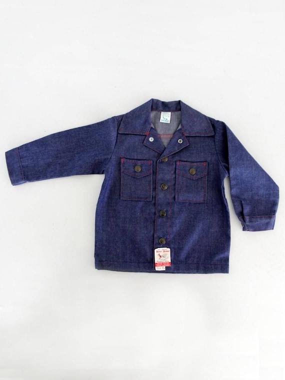 vintage children's denim jacket by Buster Brown, … - image 1