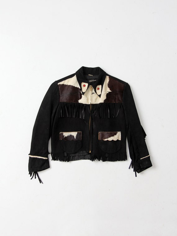 vintage children's western jacket, 1950s Saks Fift