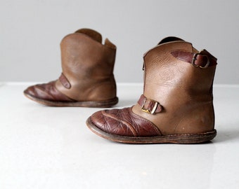 vintage 50s children's cowboy boots