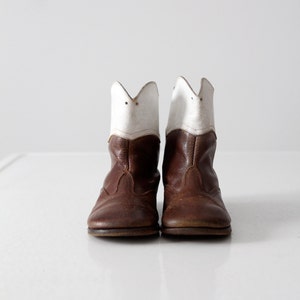 1950s children's cowboy boots, vintage kid's western boots image 2