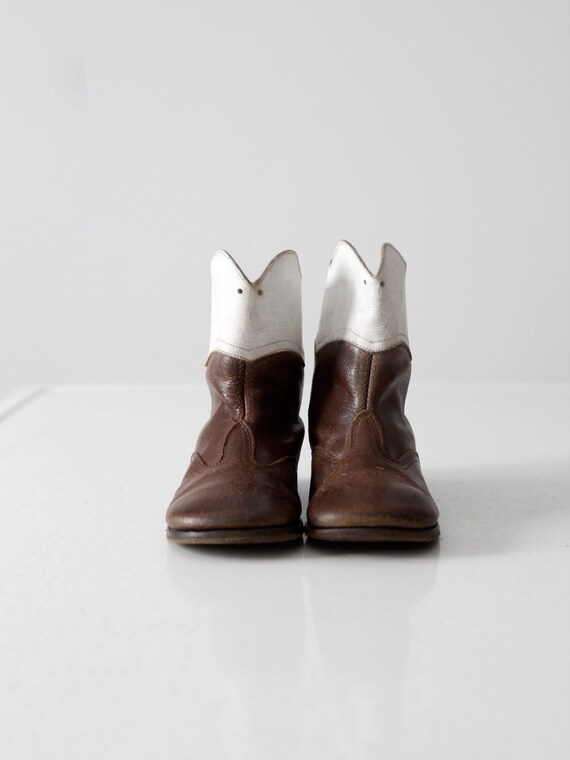 1950s children's cowboy boots, vintage kid's west… - image 2