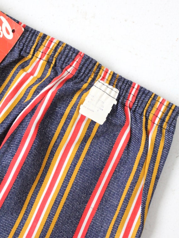 vintage 70s kid's striped bellbottom pants NOS - image 7
