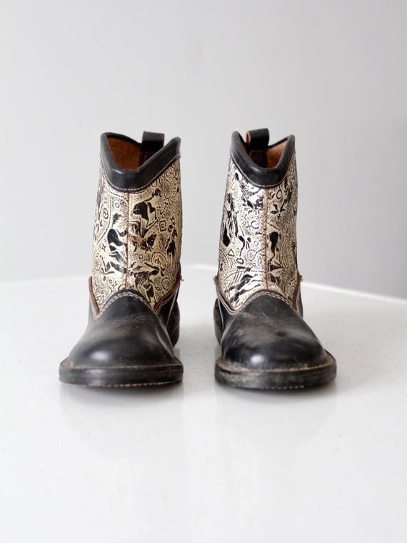 vintage western childrens boots