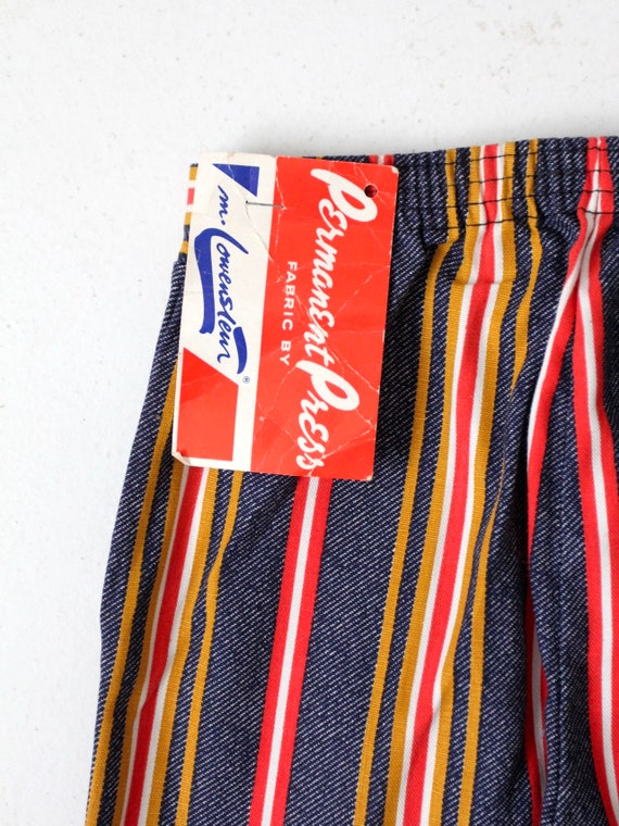 vintage 70s kid's striped bellbottom pants NOS - image 6