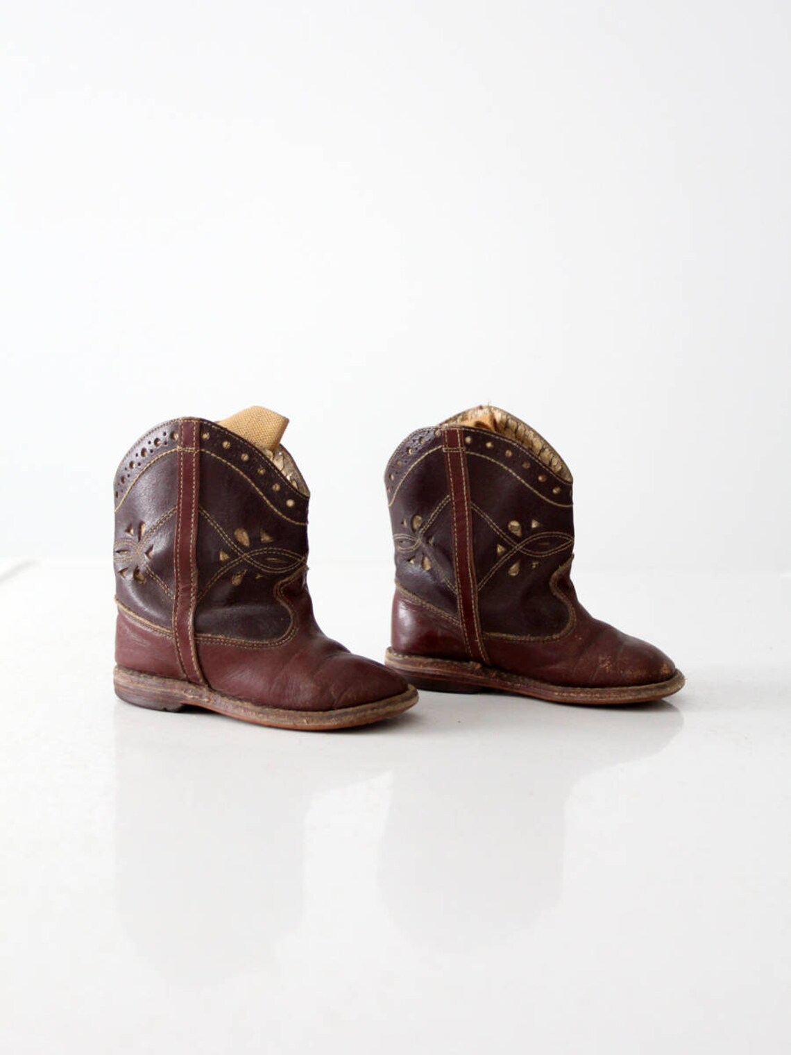 Vintage Children's Cowboy Boots, Kid's 40's Western Boots Etsy Australia