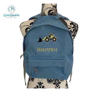Digger A Rucksack 9L - Personalised- Embroidered  - backpack