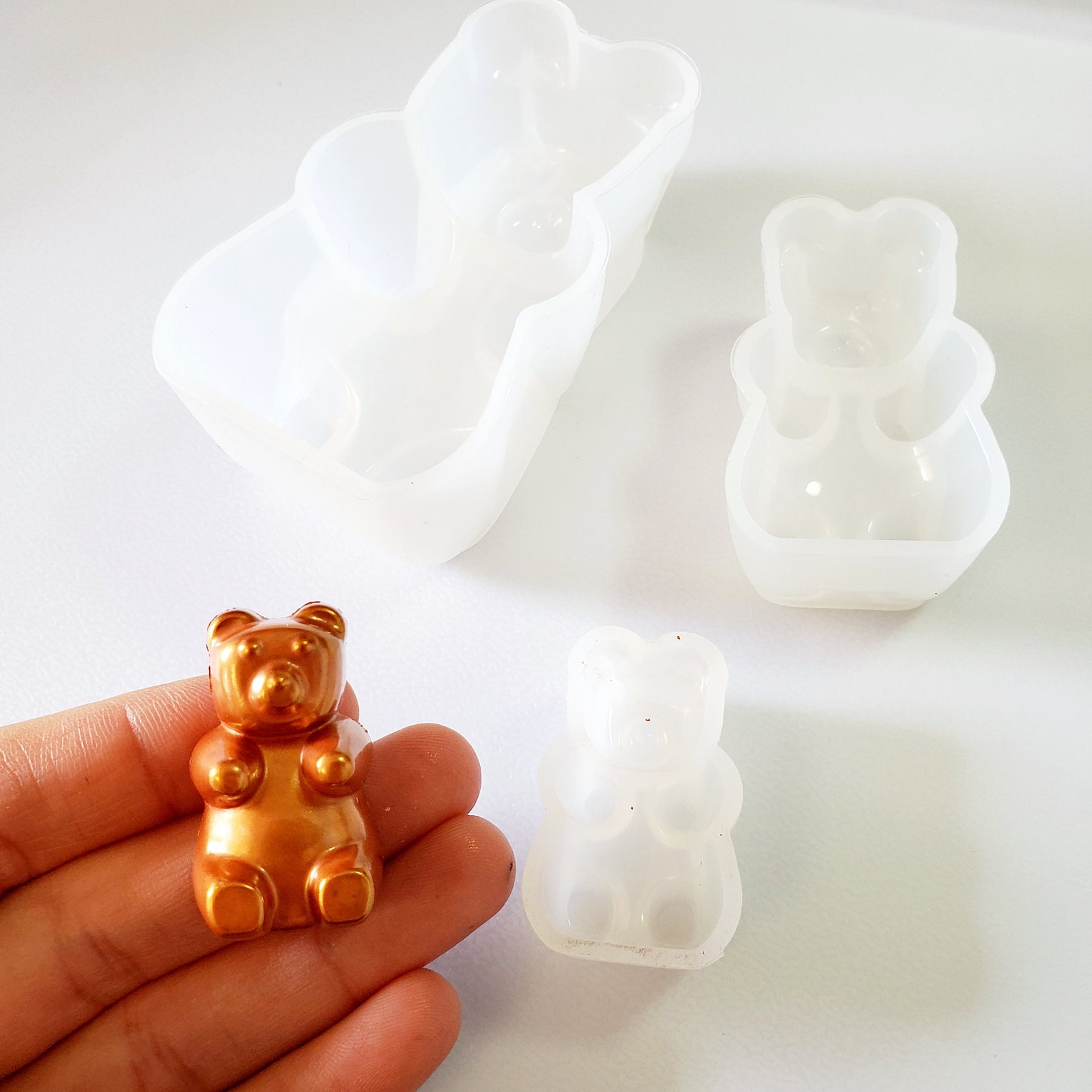 Gummy bear Resin mold 3 Sizes Available. Resin UV Resin Etsy