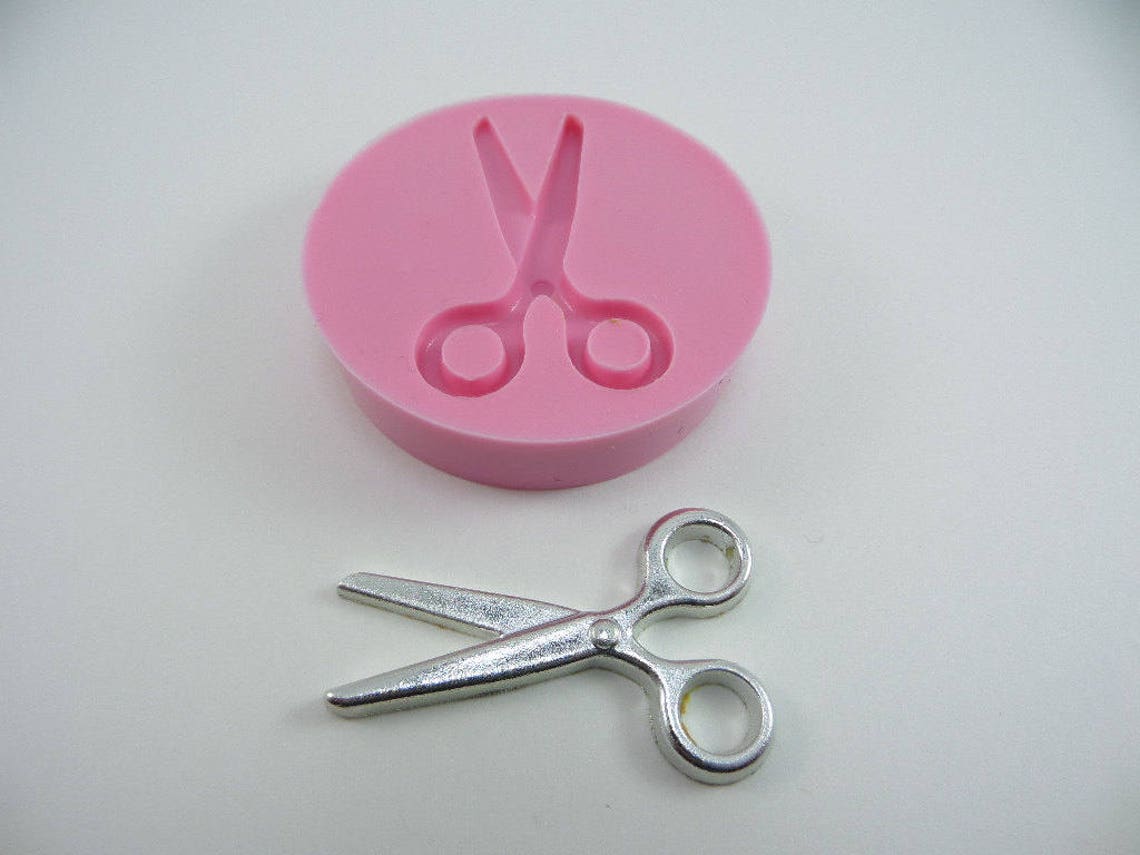 Scissors Mold Mould. Flexible. Scrapbooking Resin Polymer Clay Etsy