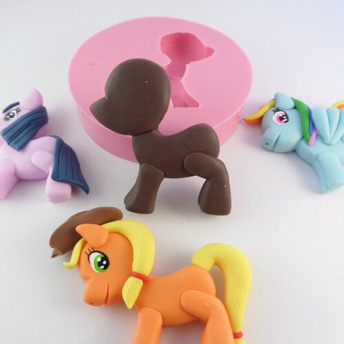Pony Mold Little Horse Reinder and More Flexible Silicone Etsy