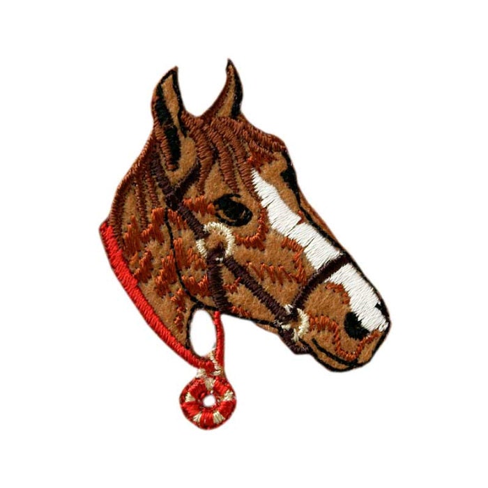 MonoQuick Patch for ironing horse head Etsy