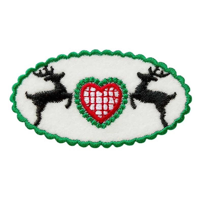 Mono-Quick Patch for ironing Trachtenmotiv Hirsche