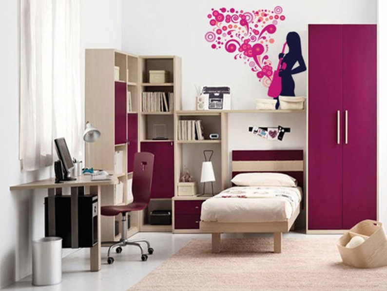 Fish Motif Sticker Wall Decal Art Home Deco Vynil Children Room Living Room Bedroom Front desk Kitchen decal