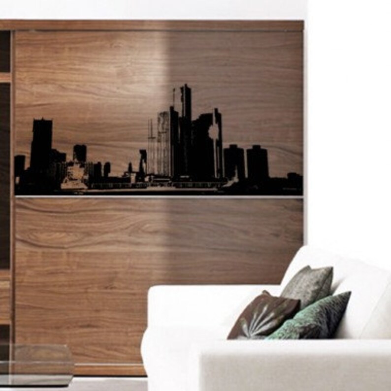 Urban landscape Sticker Wall Decal Art Home Deco Vynil Children Room Living Room Bedroom Front desk Bar decor