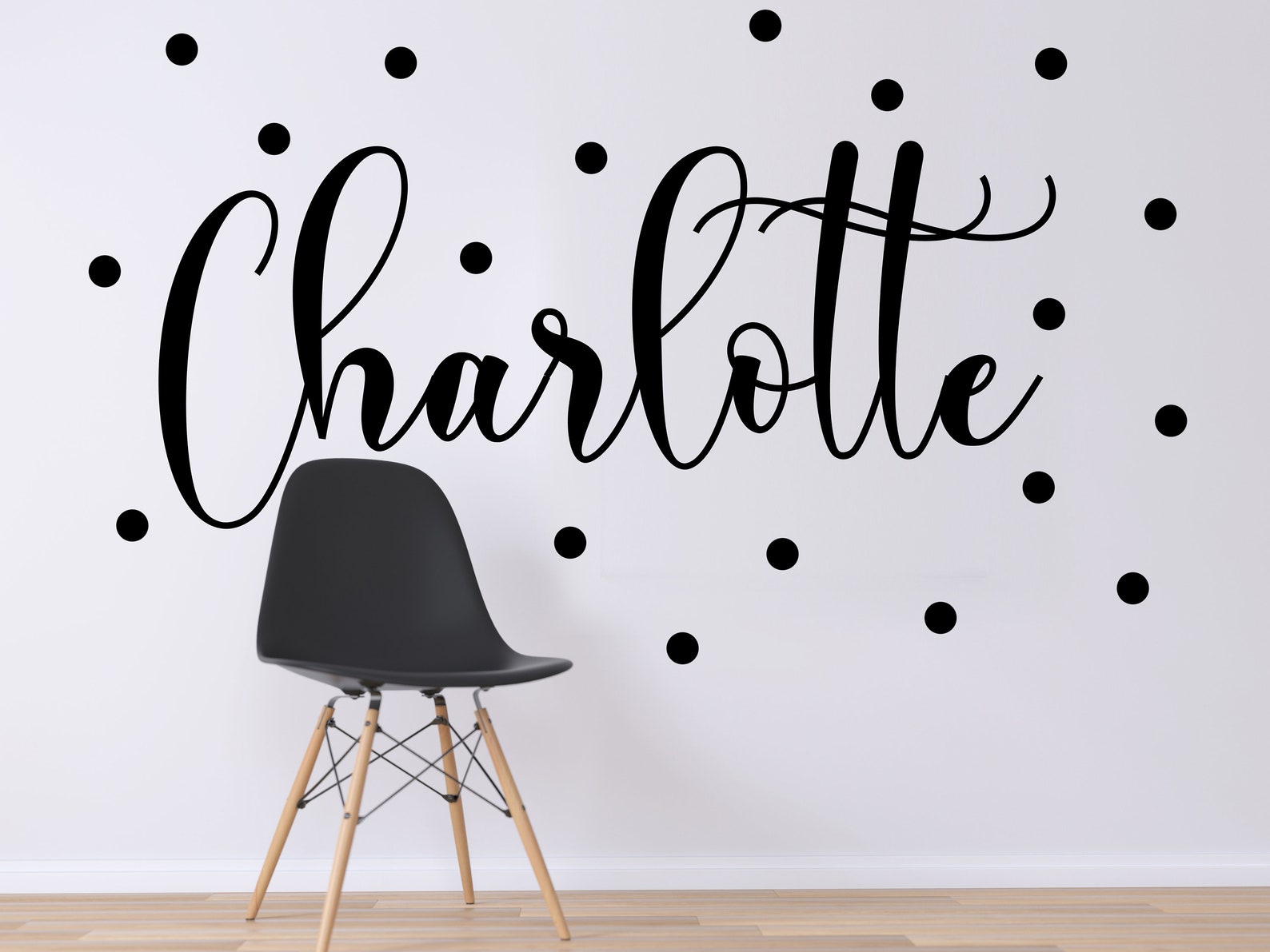 Custom Name Wall Decal Home Decor Personalized Name Wall Etsy