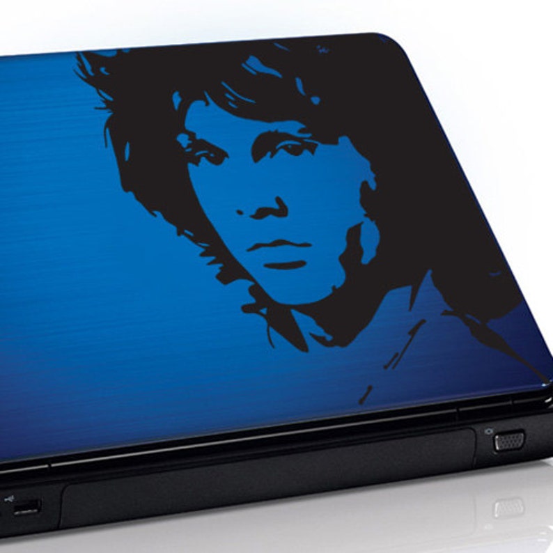 Macbook sticker or any laptop laptop skin Laptop decal Jim Morrison sticker laptop case Available Sizes