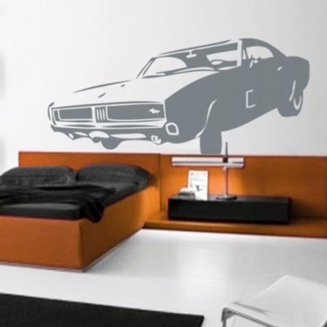 Decoración de la oficina de Mustang etiqueta engomada etiqueta | Etsy