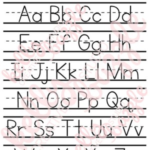 アルファベット表 SVG ファイル; 新学期、E ラーニング、子供の机用の新学期サイン用のアルファベット手書きサイン; PDF