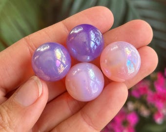 ムーカイトジャスパースフィア：小さな水晶石 - Etsy 日本