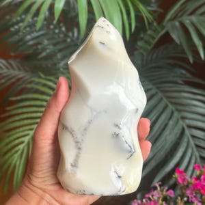 Mystic Merlinite Dendritic opal flame, christmas tree flame