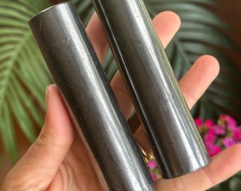 Shungite harmonizer wand, shungite, emf protector, crystals for protection