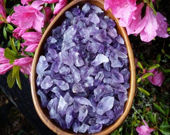 Bulk amethyst, 1 lb, 5 lb, 1/2 lb, loose amethyst, gemstone lot, amethyst gravel, mosaic, decorating stones , diy project, fish tank