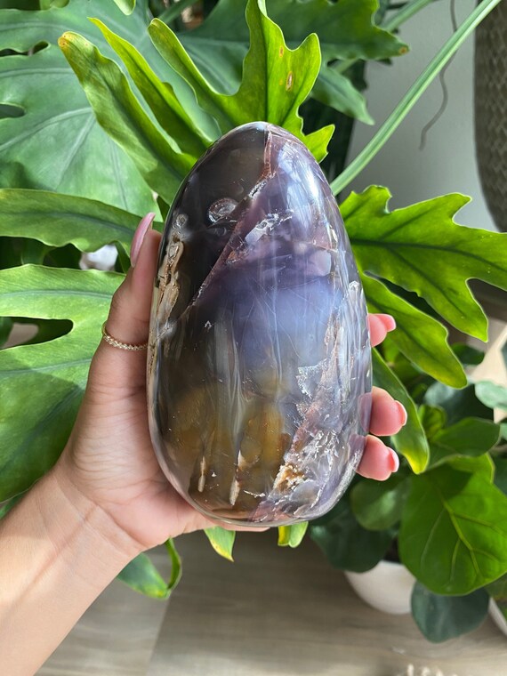 Violet flame agate sale