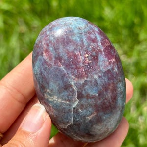 Rubis en pierre de palmier cyanite d&#39;Inde