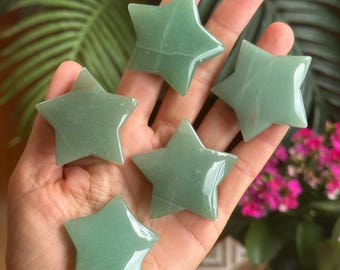 グリーンアベンチュリンクリスタルスター、富の石